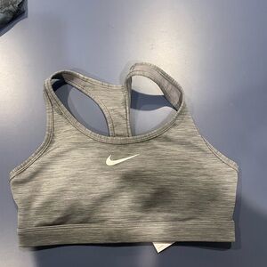 Nike Women's Heathered Gray Sports Bra